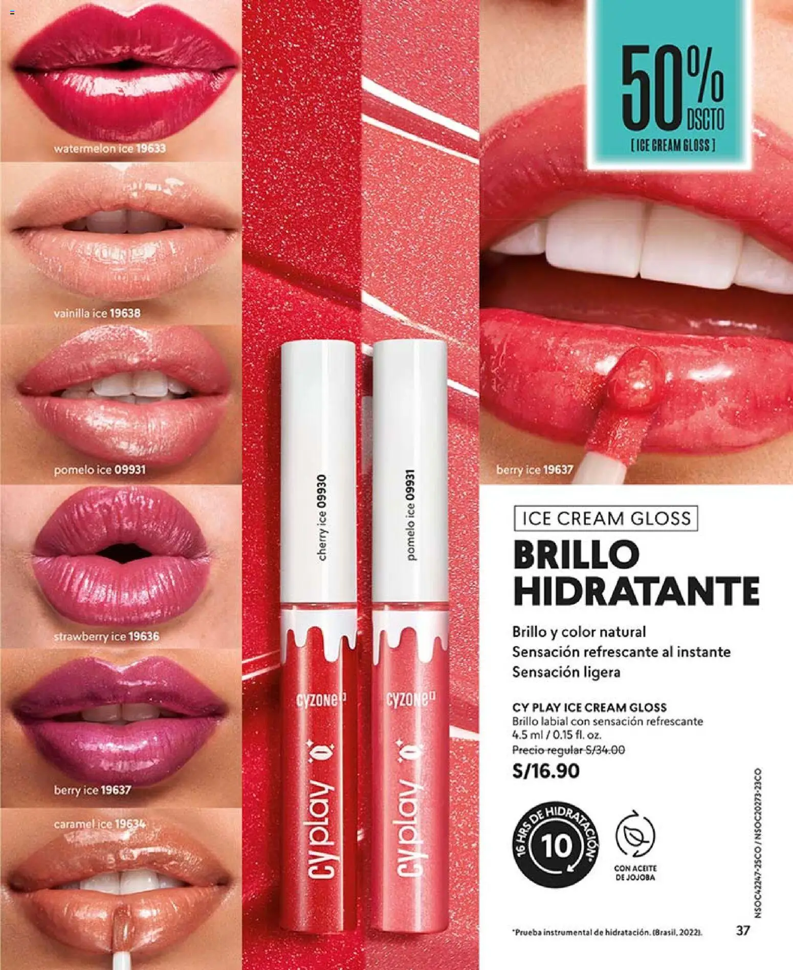 Catálogo CyZone válido desde 14/03/2026 | Página: 37 | Productos: Vainilla, Aceite