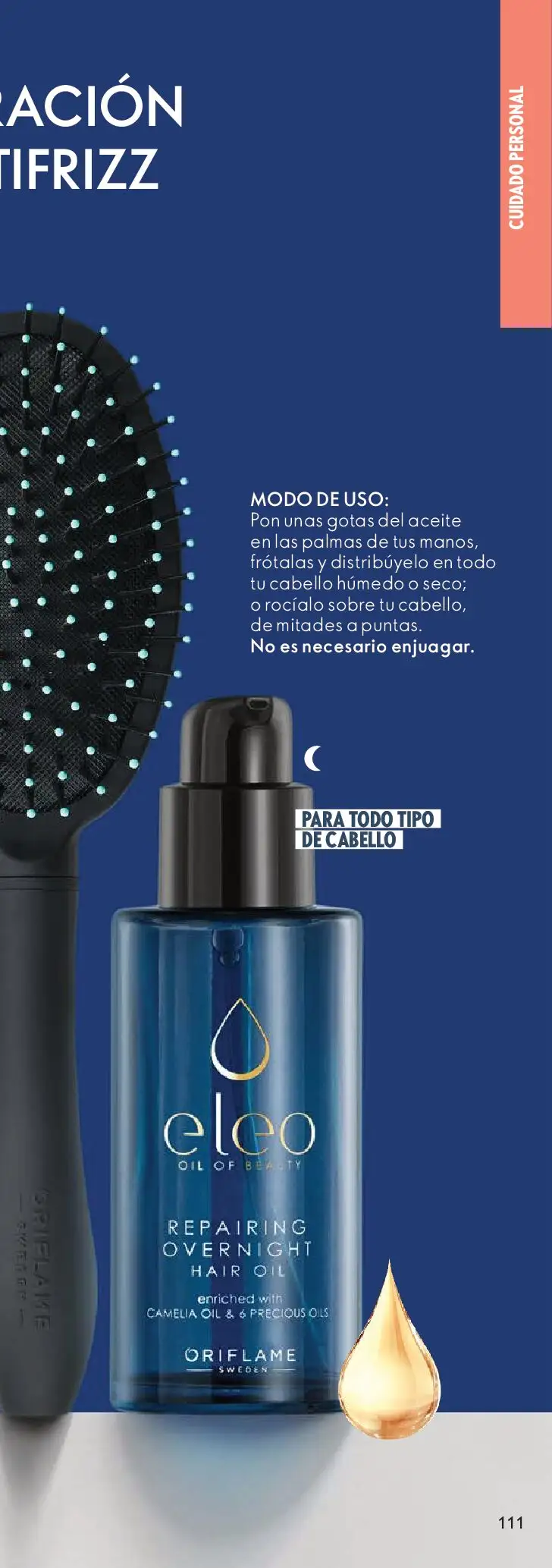 Nuevas ofertas de Oriflame válidas en toda la República Mexicana desde el 09.05.2026. ¡Encuentra las mejores ofertas en Oriflame campaña 7 2026! | Página: 221 | Productos: Aceite, Sobre