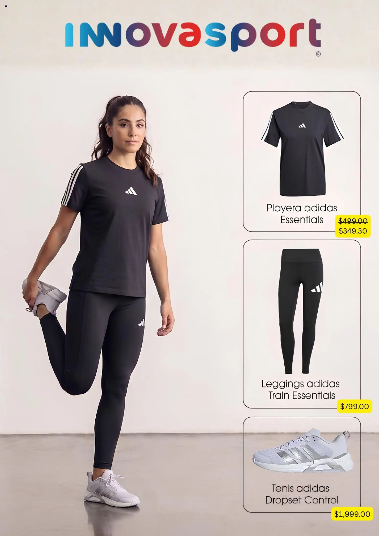 Nuevas ofertas de Innovasport válidas en toda la República Mexicana desde el 21/07/2026. ¡Encuentra las mejores ofertas en Innovasport catálogo! | Página: 4 | Productos: Leggings, Tenis, Playera