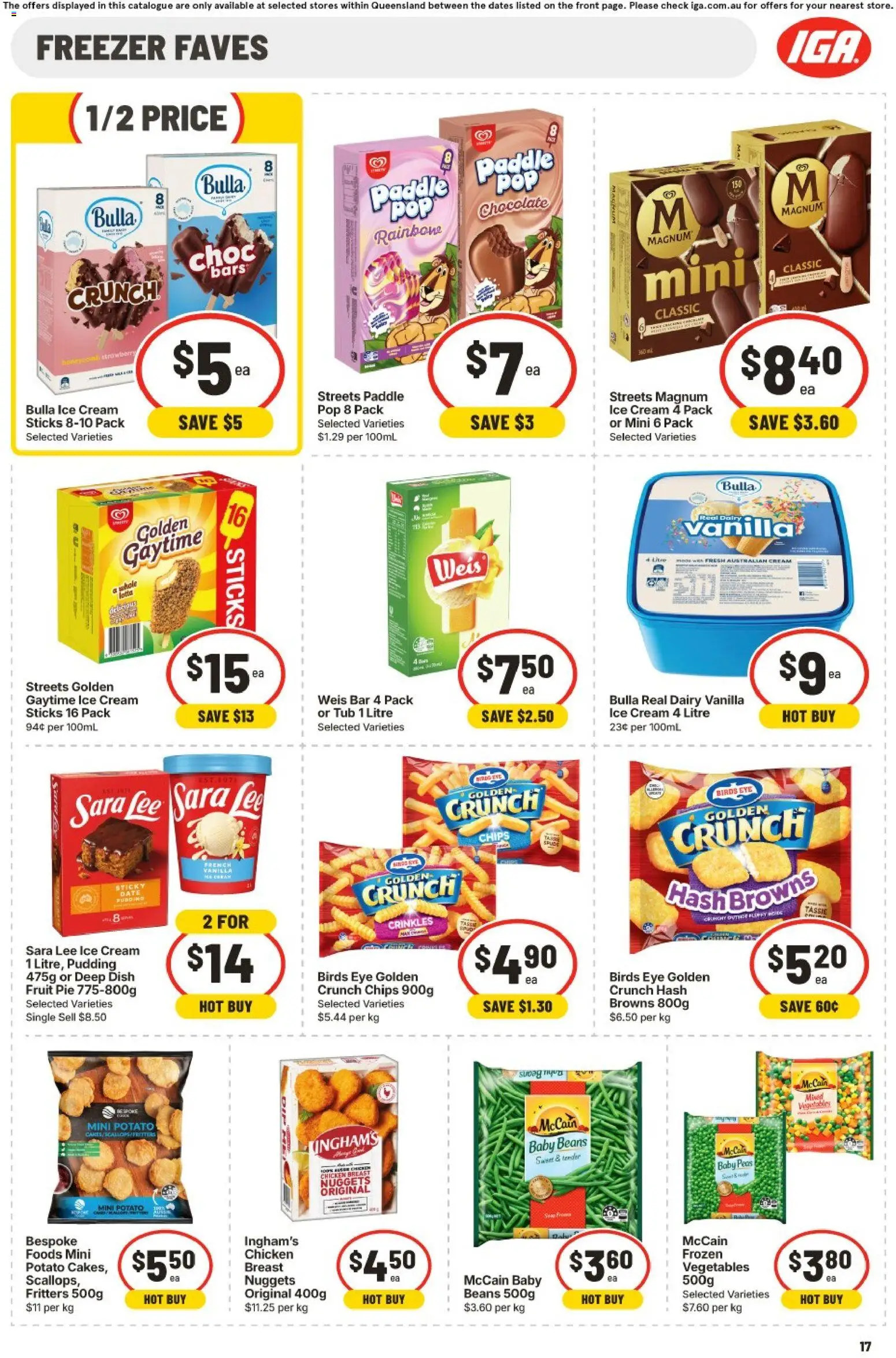 IGA catalogue - valid from 30/09/2026 | Page: 13 | Products: Chicken, Chicken breast, Vegetables, Freezer