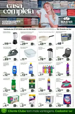 Master ofertas Casa Completa - Pré-Visualização do folheto da loja Master, válido de 27/07/2026