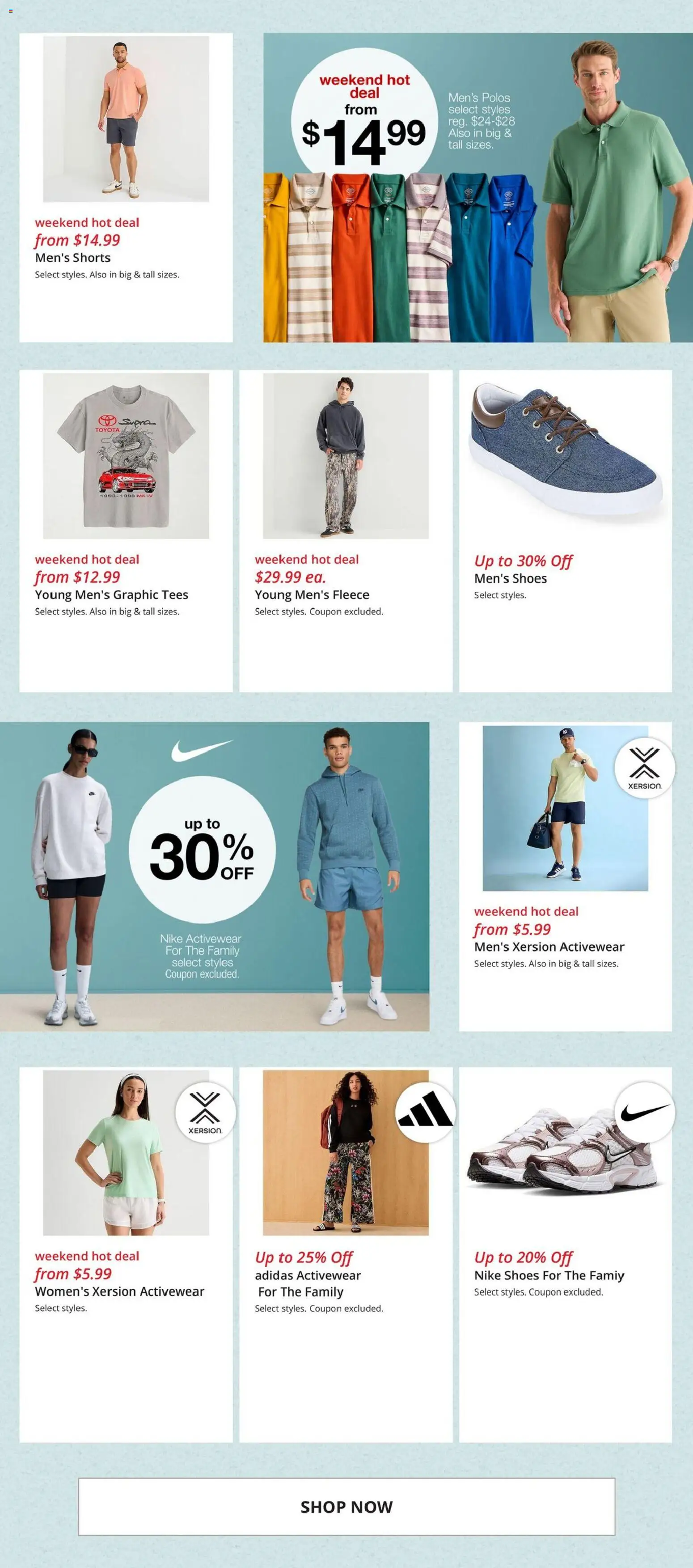 JCPenney Weekly Ad - valid from 08/24/2026 | Page: 3 | Products: Shorts