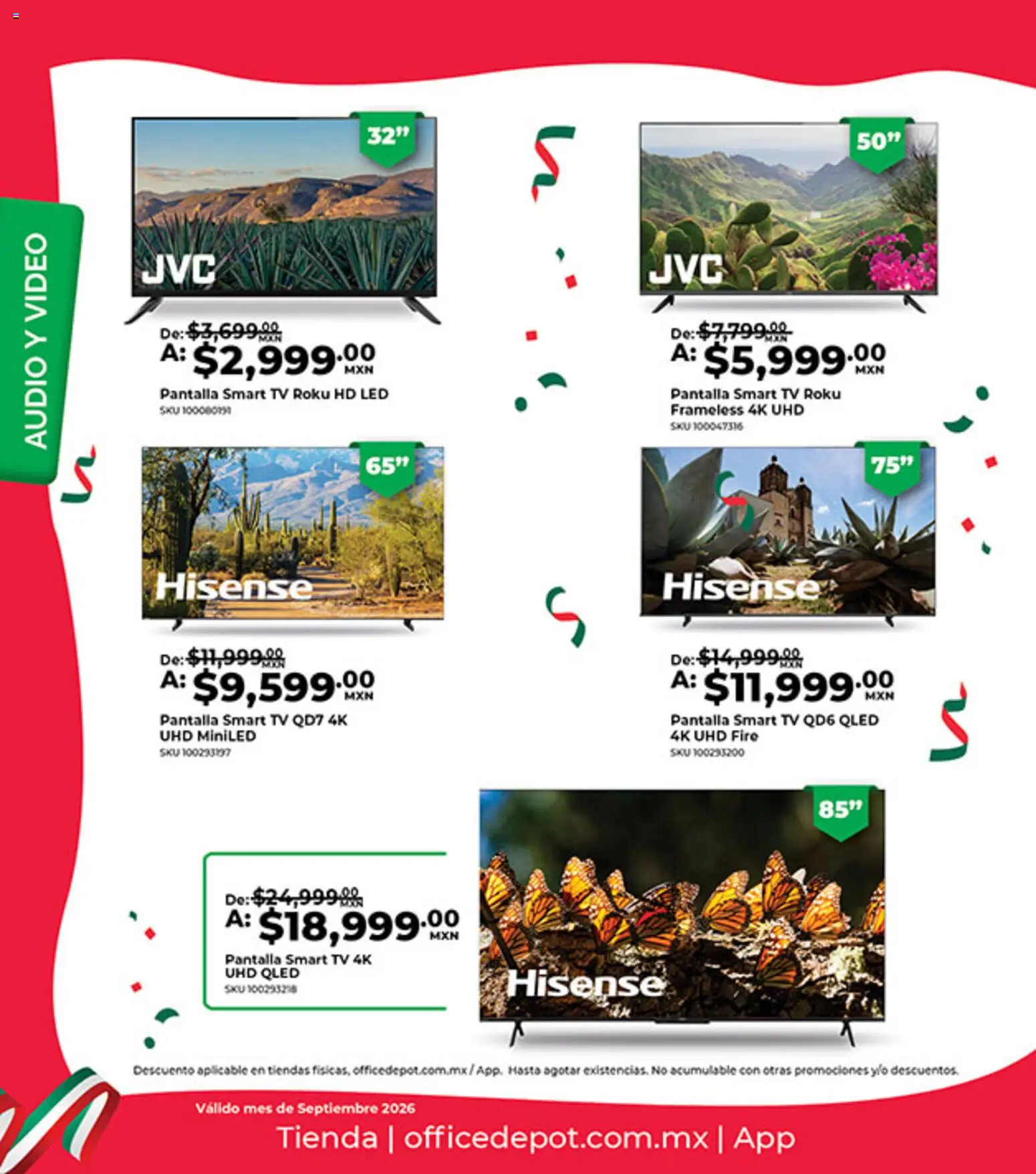 Nuevas ofertas de Office Depot válidas en toda la República Mexicana desde el 01/09/2026. ¡Encuentra las mejores ofertas en Office Depot catálogo! | Página: 14
