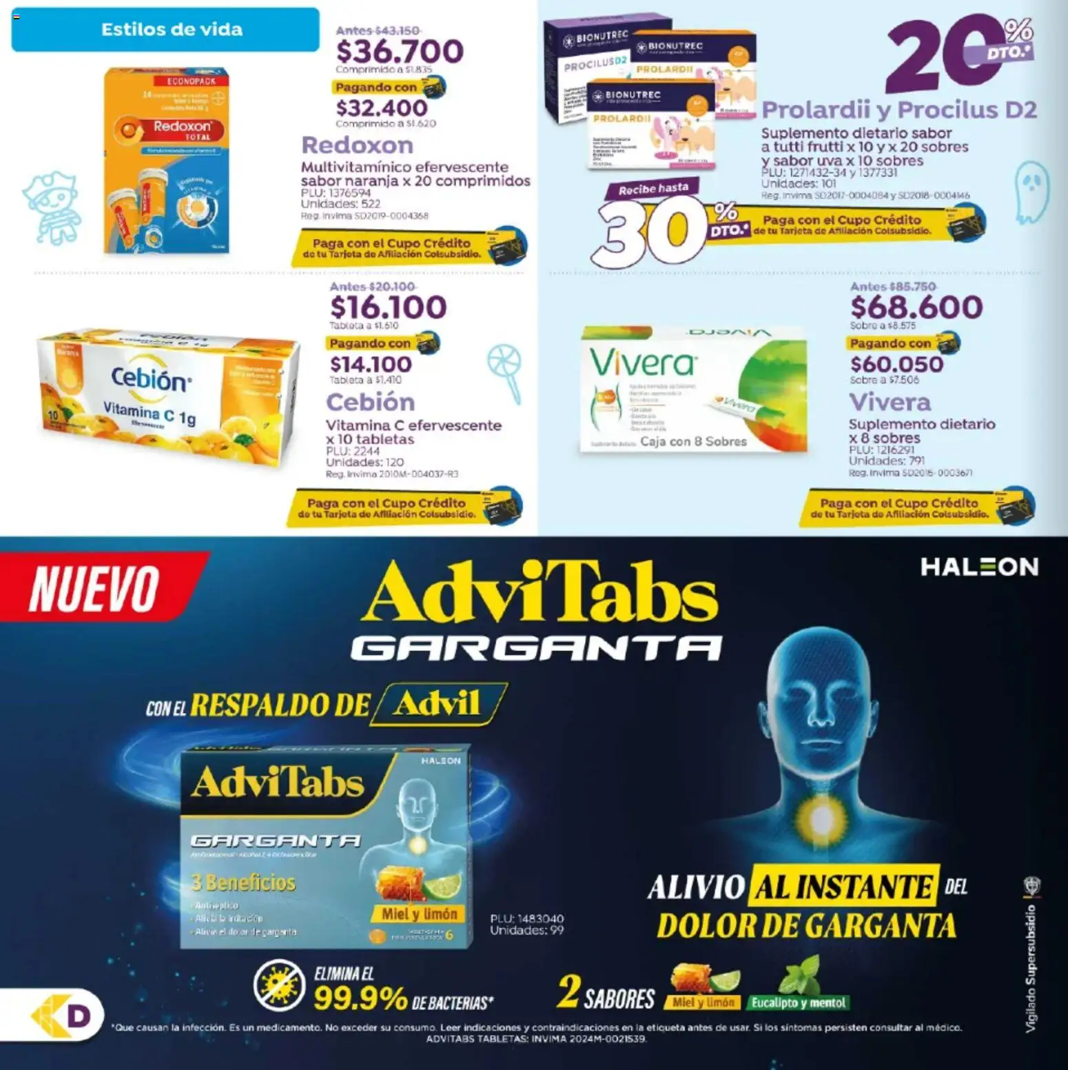 Colsubsidio revista - valida desde el 10/10/2026 | Página: 4