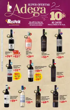 Bistek Supermercados ofertas Adega - Pré-Visualização do folheto da loja Bistek Supermercados, válido de 28.05.2026
