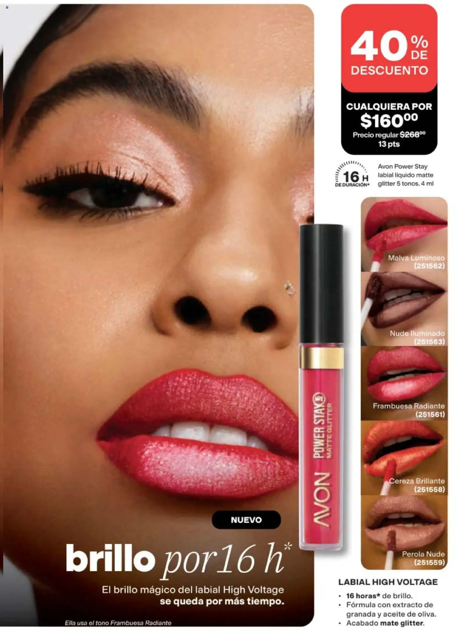 Nuevas ofertas de AVON válidas en toda la República Mexicana desde el 06/11/2026. ¡Encuentra las mejores ofertas en AVON campaña 17 2026! | Página: 77