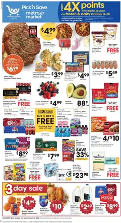 Preview of Pick ‘n Save weekly ads valid from 10/14/2026
