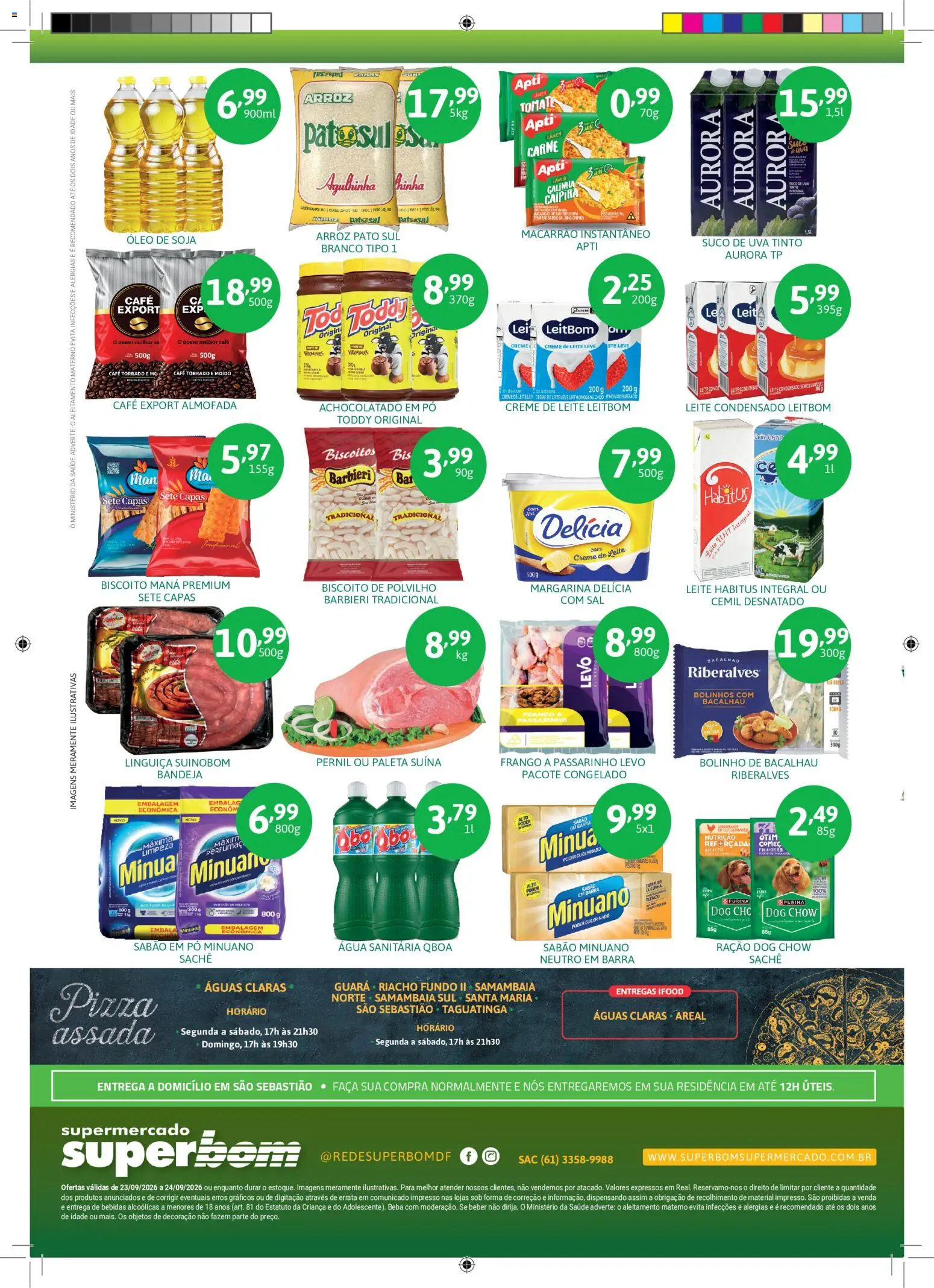 Superbom Folheto - válido de 23/09/2026 | Página: 2 | Produtos: Bacalhau, Decoração, Sabão, Bebidas