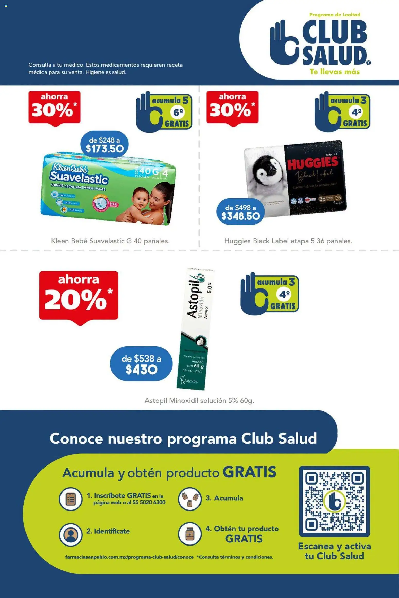 Nuevas ofertas de Farmacia San Pablo válidas en toda la República Mexicana desde el 30/08/2026. ¡Encuentra las mejores ofertas en Farmacia San Pablo catálogo! | Página: 10 | Productos: Pañales, Té, Caja