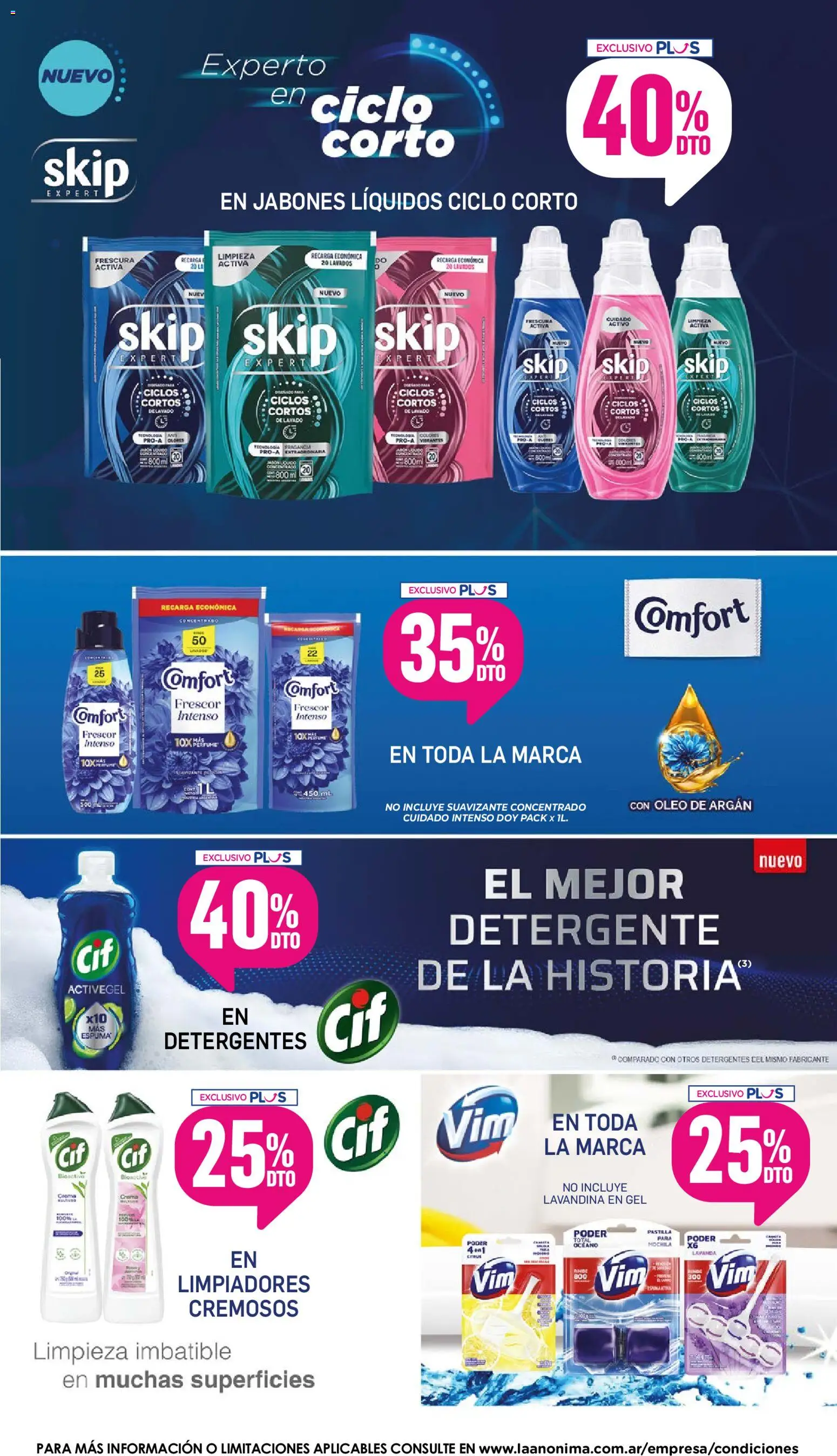 La Anonima catálogo │ válido desde el 07.05.2026 | Página: 31 | Productos: Lavandina, Perfume, Detergente, Espuma