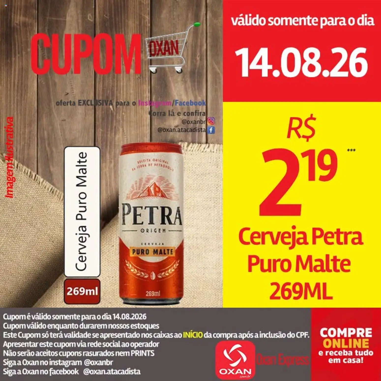Oxan Atacadista Folheto - válido de 14/08/2026 | Página: 23 | Produtos: Cerveja