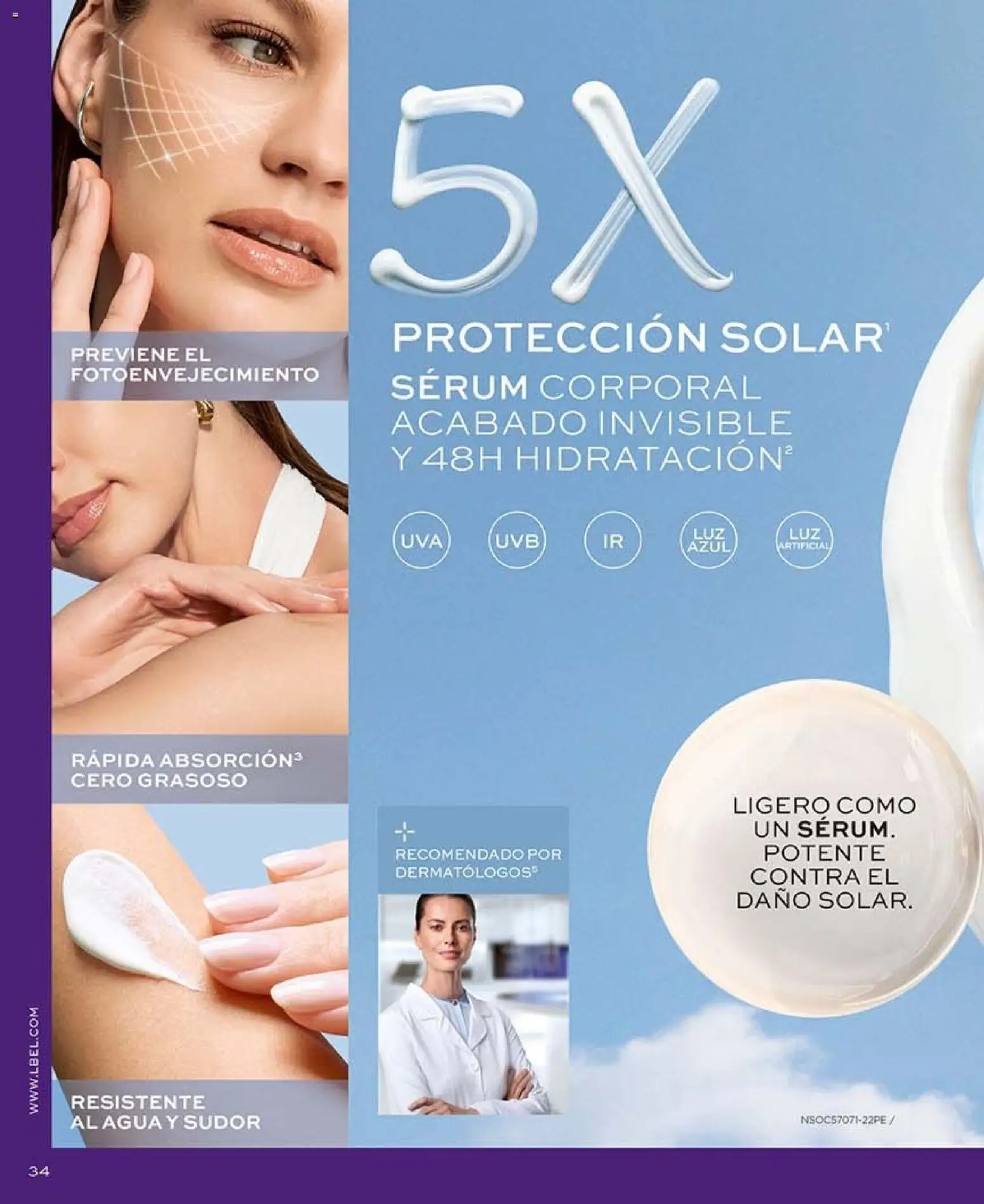 Catálogo L'Bel válido desde 03/10/2026 | Página: 34 | Productos: Agua