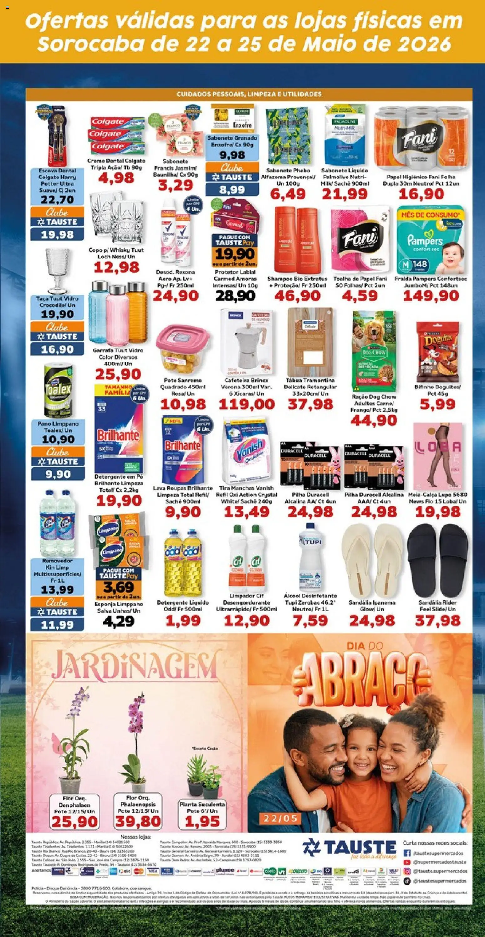 Tauste Folheto - válido de 22.05.2026 | Página: 5 | Produtos: Denphalaen, Tira manchas, Detergente, Protetor labial