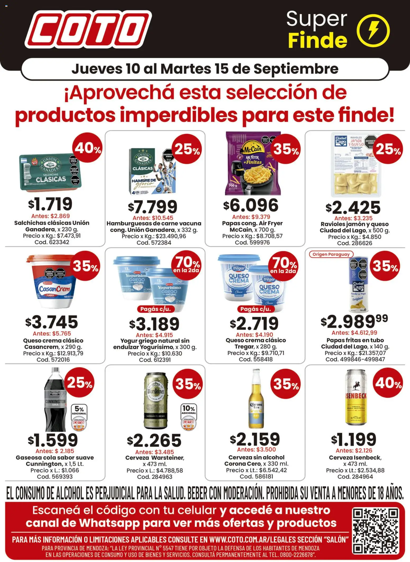 Coto - Productos Motivo 2 │ válido desde el 10/09/2026 | Página: 1