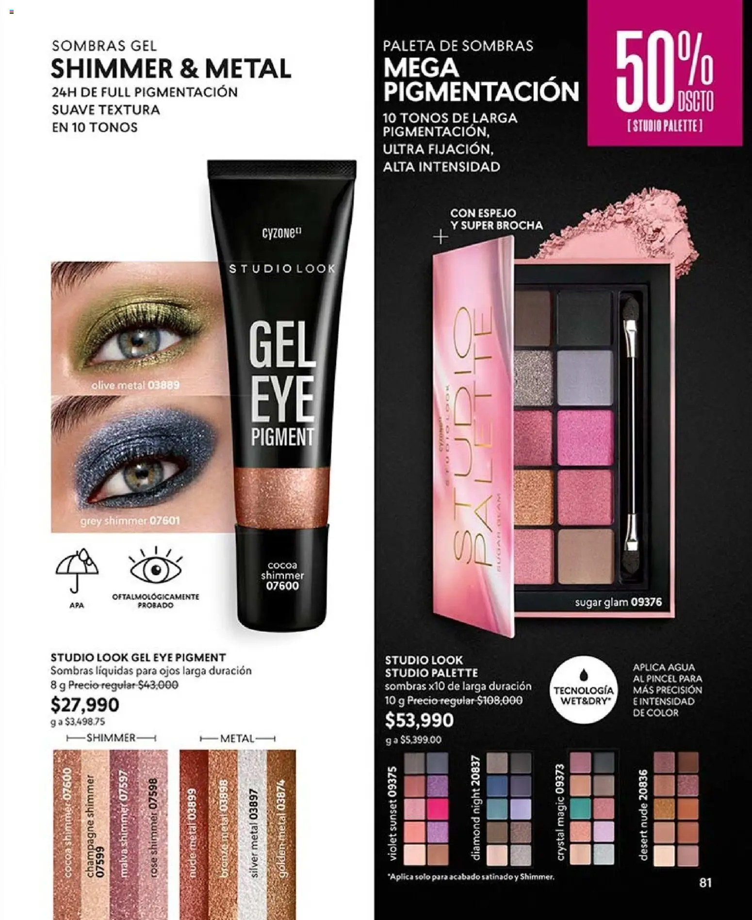 CyZone revista - valida desde el 10/08/2026 | Página: 93 | Productos: Agua, Brocha, Espejo