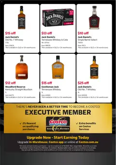 Preview of Costco Spring Spirits - valid from 31/08/2026 | Page: 2 | Products: Bourbon, Whiskey, Jack Daniel’s