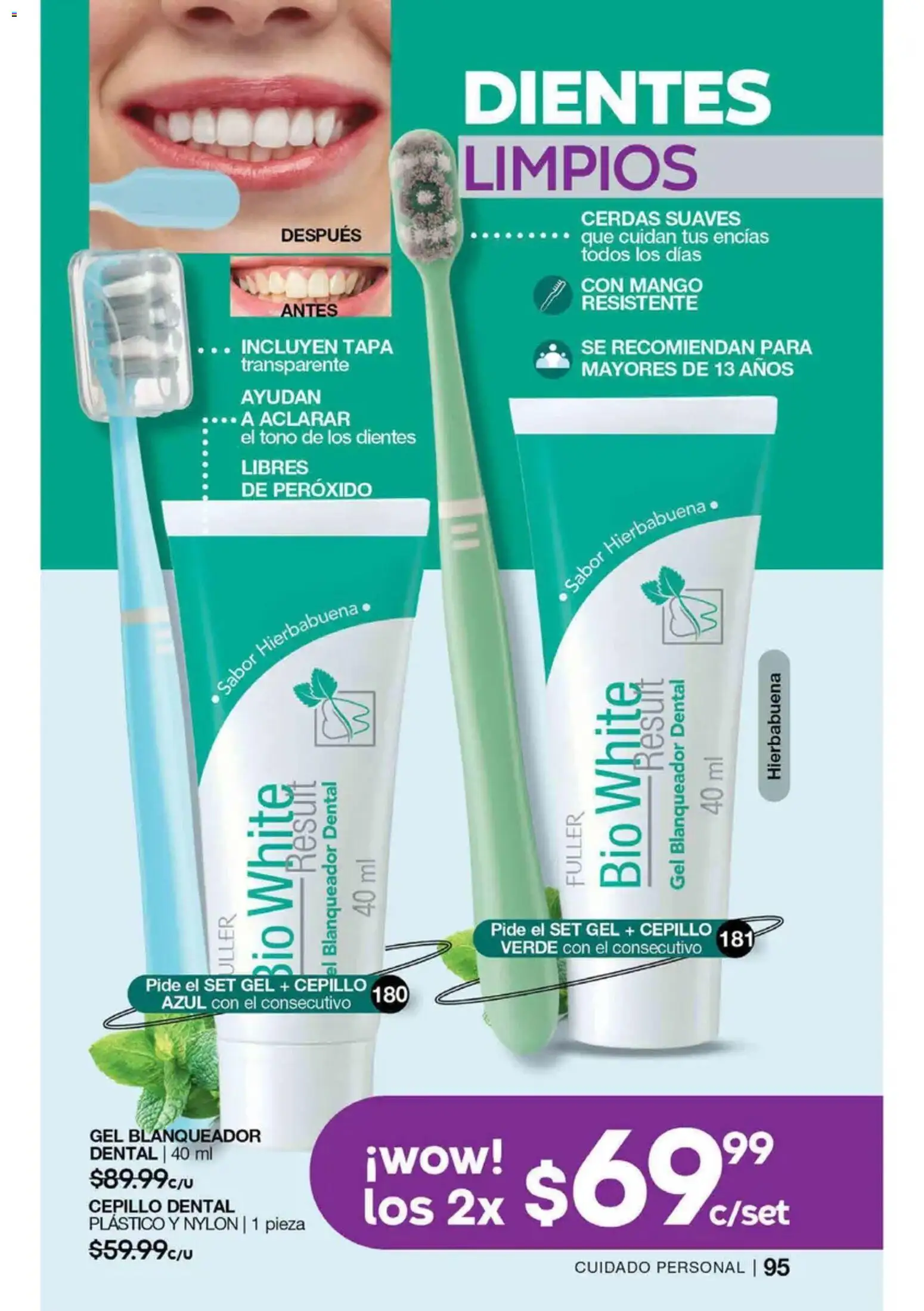 Nuevas ofertas de Fuller válidas en toda la República Mexicana desde el 19/08/2026. ¡Encuentra las mejores ofertas en Fuller campaña 10 2026! | Página: 95 | Productos: Cepillo, Mango