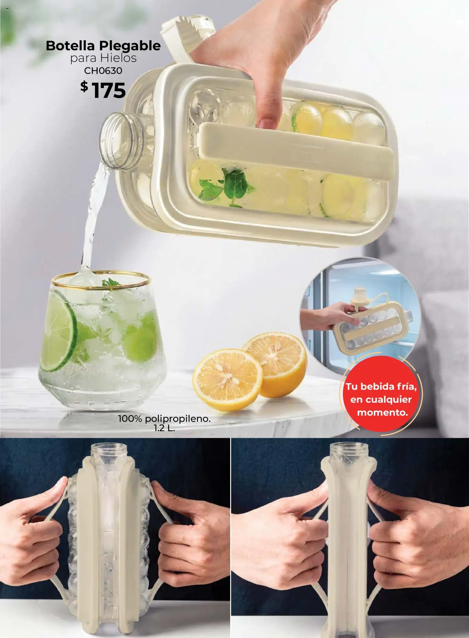 Nuevas ofertas de Colchas Concord válidas en toda la República Mexicana desde el 01/07/2026. ¡Encuentra las mejores ofertas en Colchas Concord catálogo Home! | Página: 3 | Productos: Botella