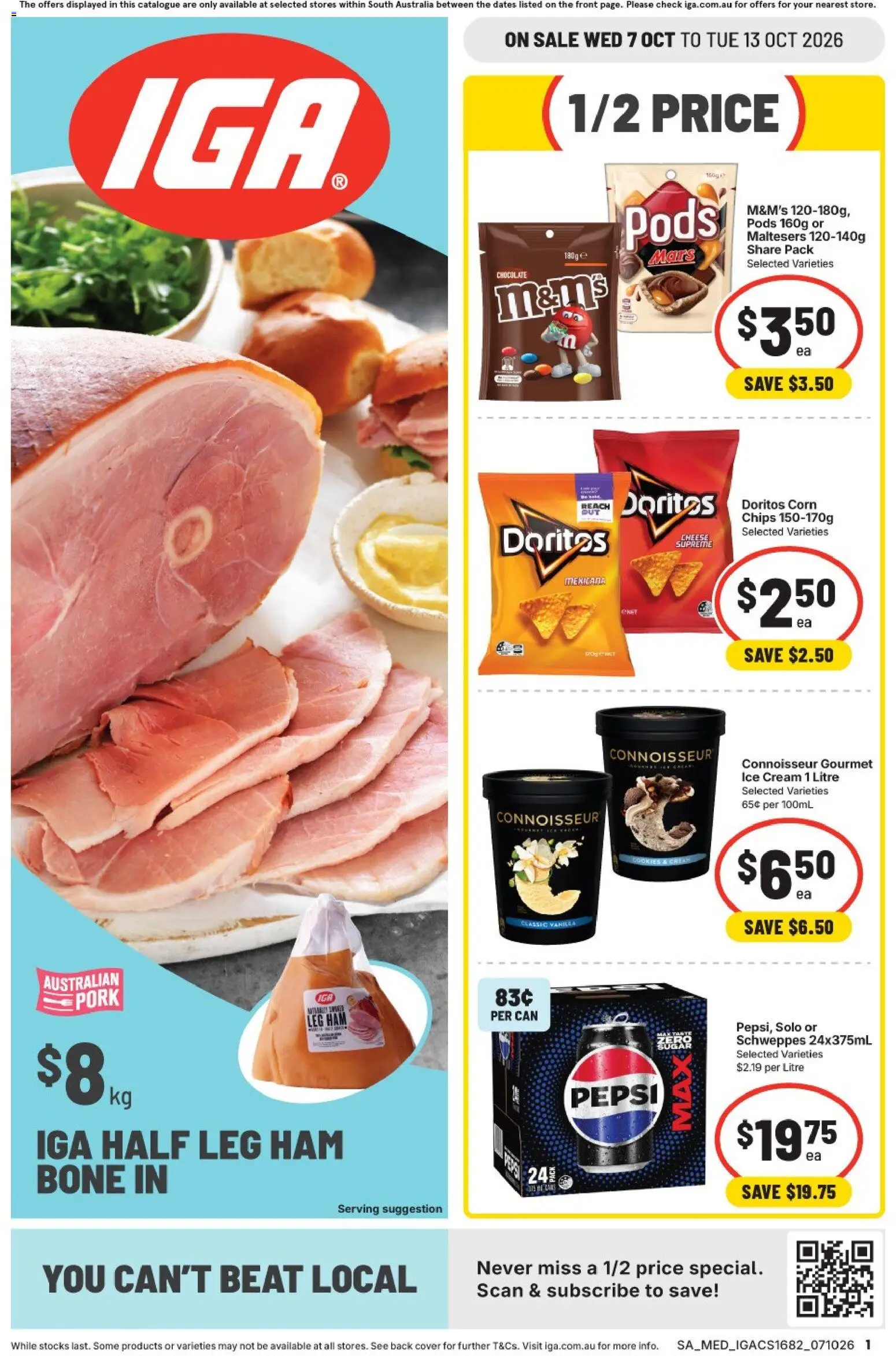 IGA catalogue - valid from 07/10/2026 | Page: 1