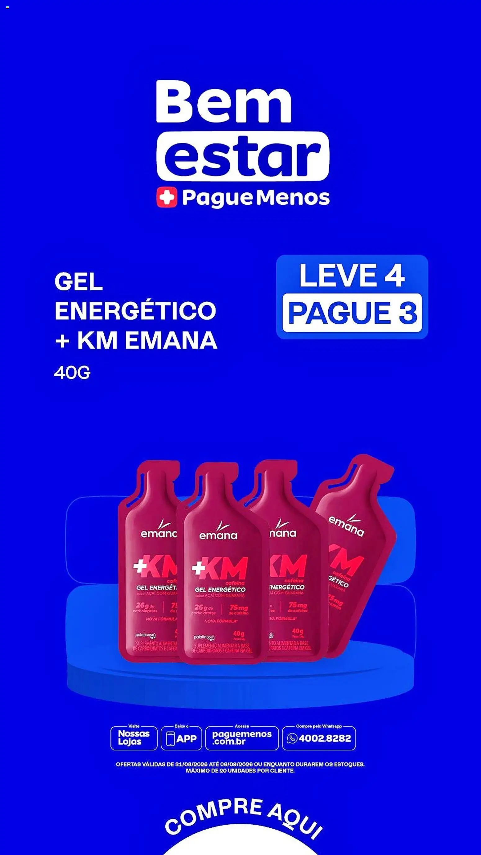 Pague Menos Folheto - válido de 31/08/2026 | Página: 5