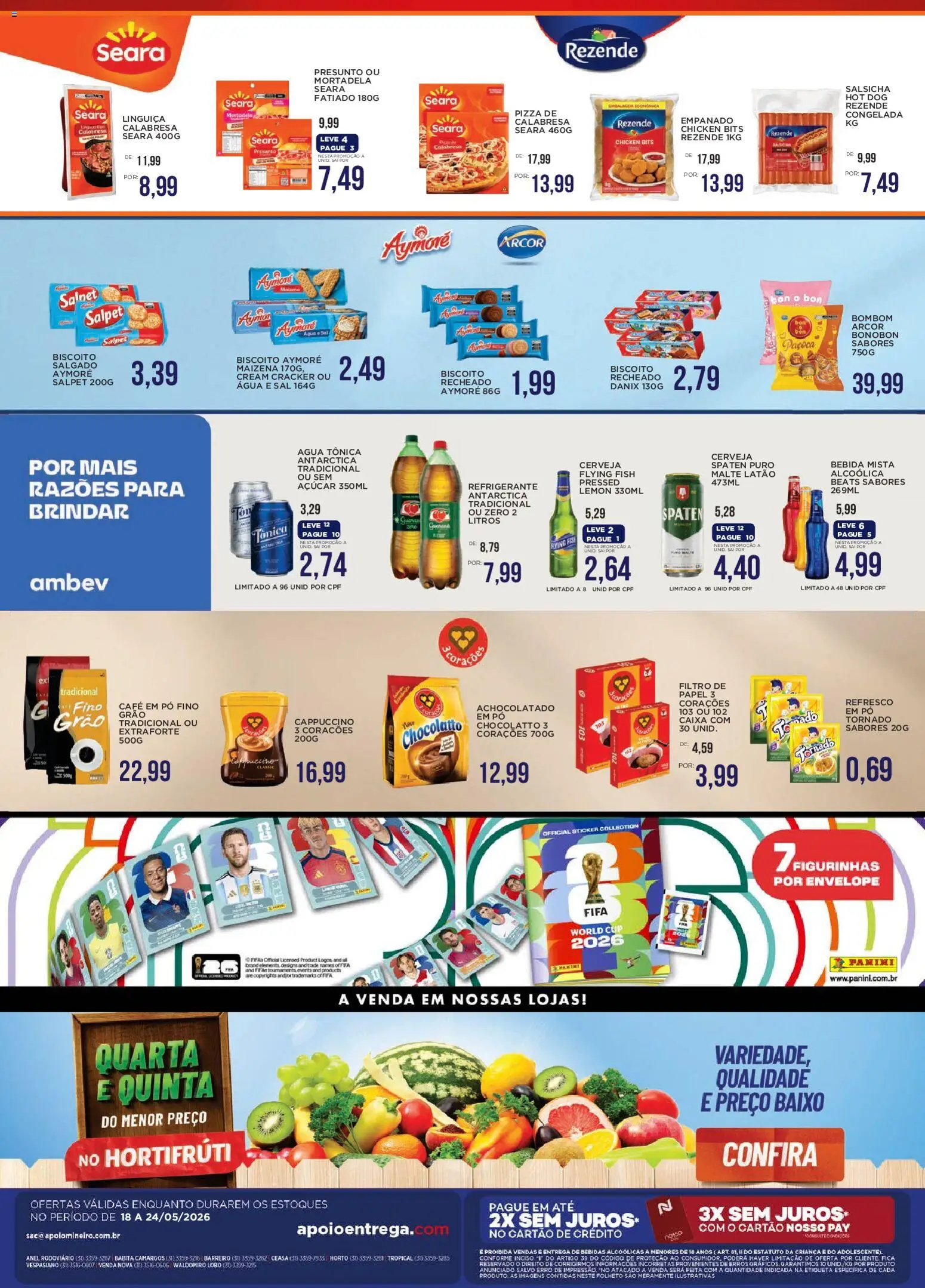 Apoio Mineiro Folheto - válido de 18.05.2026 | Página: 4 | Produtos: Filtro de papel, Refresco, Anel, Baixo