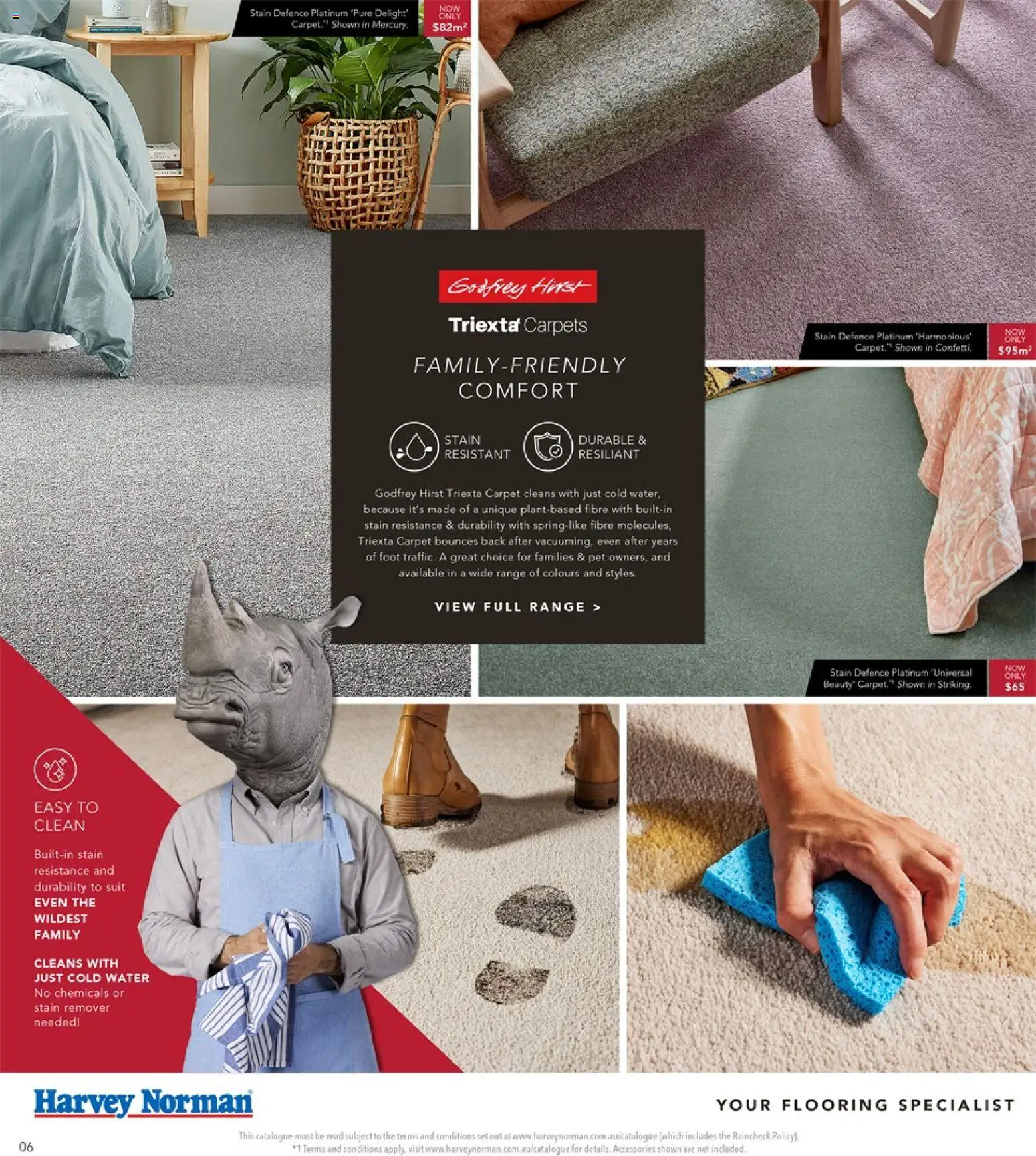 Harvey Norman catalogue - valid from 01/10/2026 | Page: 6 | Products: Carpet, Water, Suit, Accessories