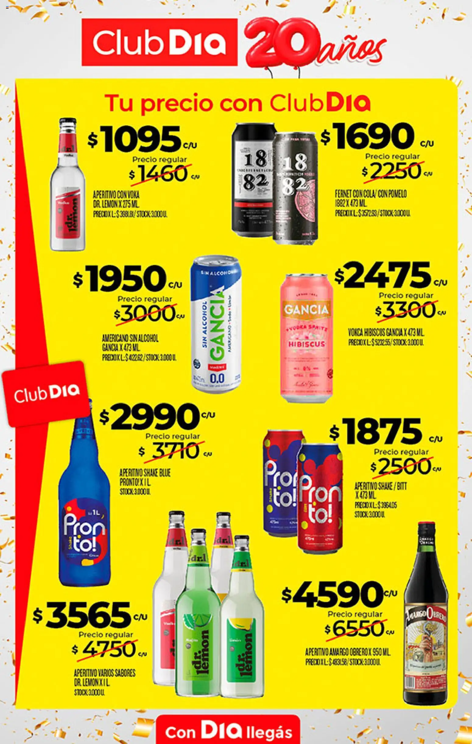 Supermercado DIA Ofertas │ válido desde el 09/09/2026 | Página: 31 | Productos: Vodka, Fernet, Pomelo, Alcohol