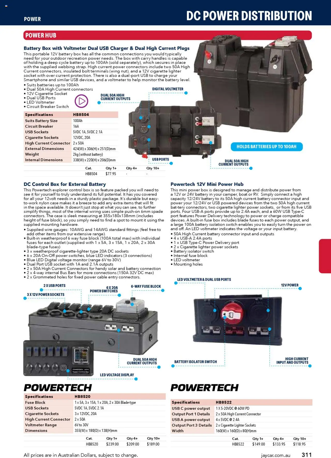 Jaycar catalogue - valid from 09/07/2025 | Page: 311 | Products: Box, Battery, Cable, Connector