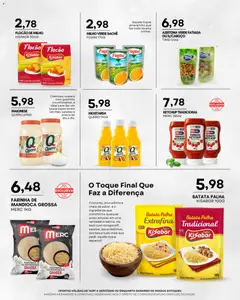 Mercadão Atacadista - Ofertas da semana - Pré-Visualização do folheto da loja Mercadão Atacadista, válido de 14/07/2026 | Página: 5 | Produtos: Farinha de mandioca, Ketchup, Batata palha, Maionese