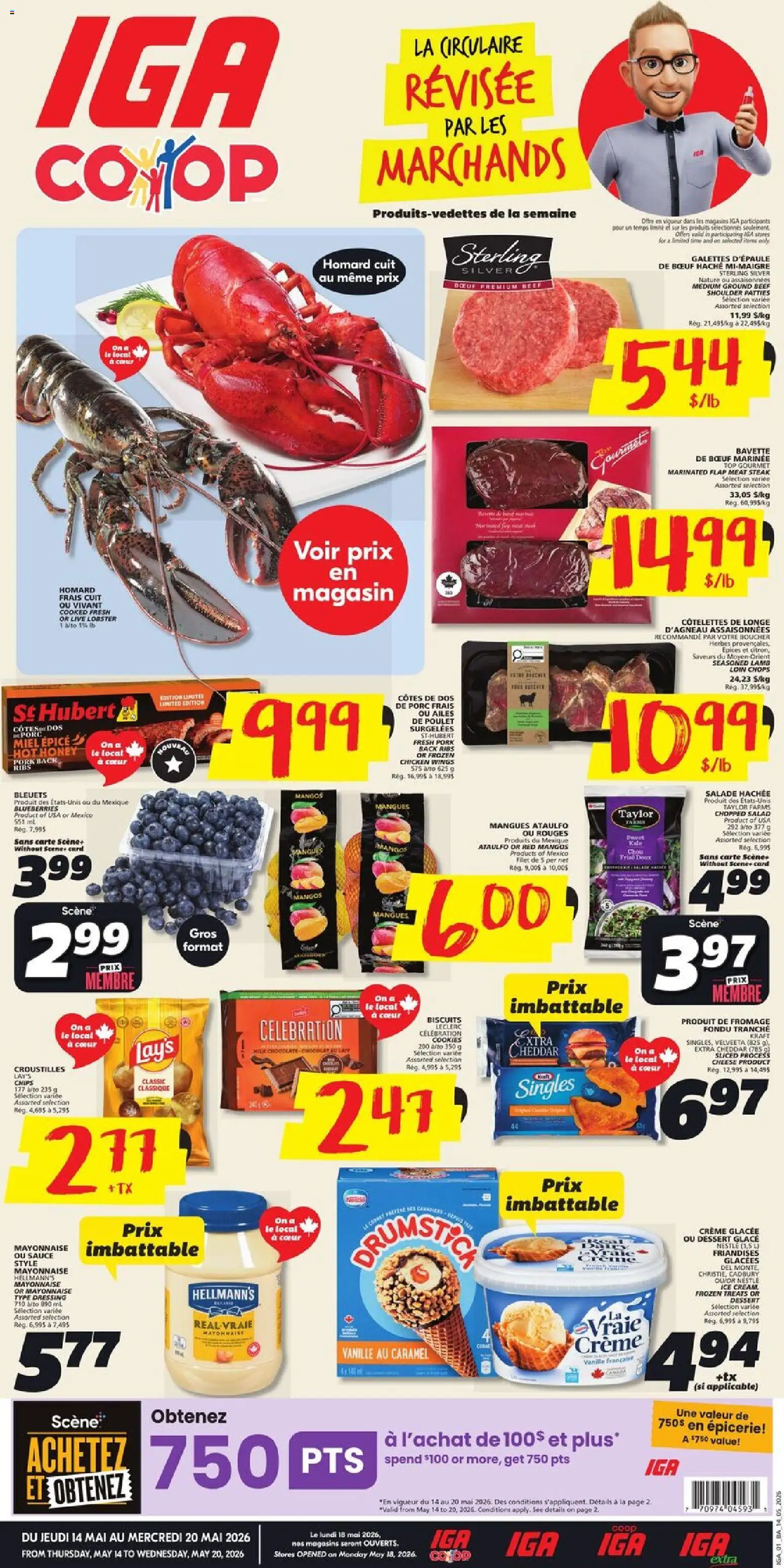 IGA flyer valid from 14.05.2026 | Page: 1
