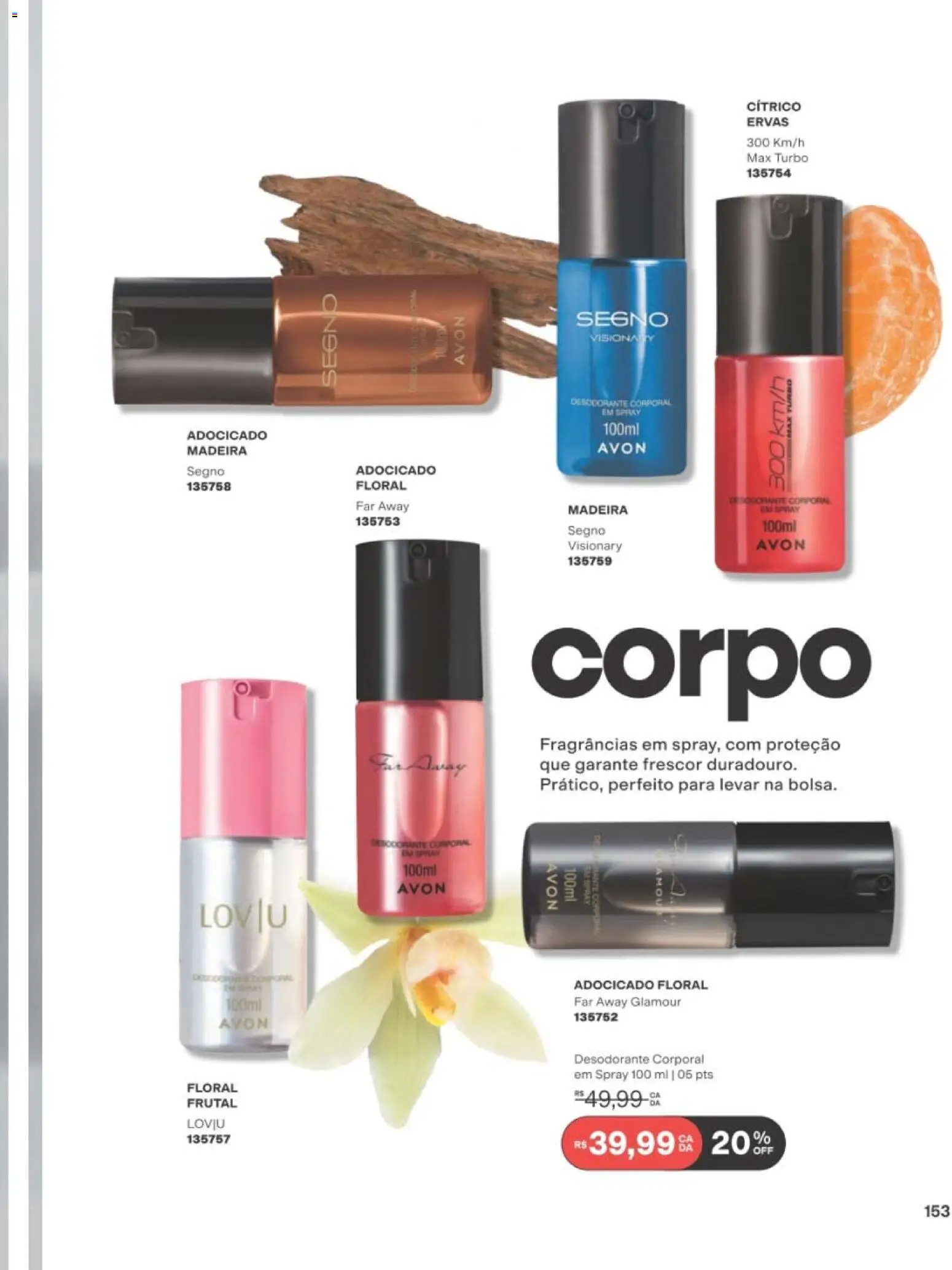 Avon Folheto - válido de 29/06/2026 | Página: 153 | Produtos: Desodorante