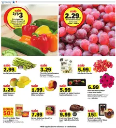 Preview of Meijer weekly ads valid from 17.06.2026 | Page: 6 | Products: Cherries, Asparagus, Peppers, Potatoes