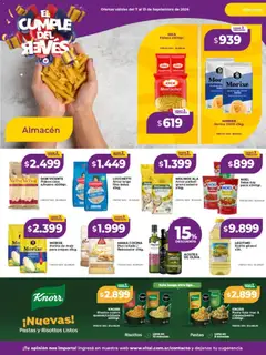 Vista previa Vital - Ofertas válido desde el 07/09/2026 | Página: 17 | Productos: Juega, Harina, Fideos, Spaghetti