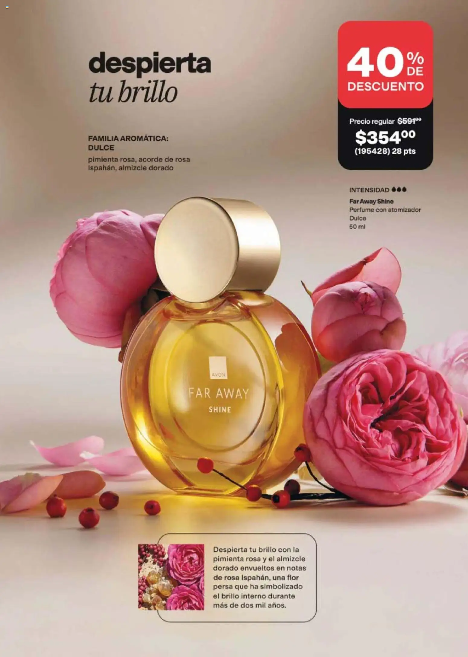 Nuevas ofertas de AVON válidas en toda la República Mexicana desde el 21/08/2026. ¡Encuentra las mejores ofertas en AVON campaña 13 2026! | Página: 69 | Productos: Pimienta, Brillo, Dulce, Perfume