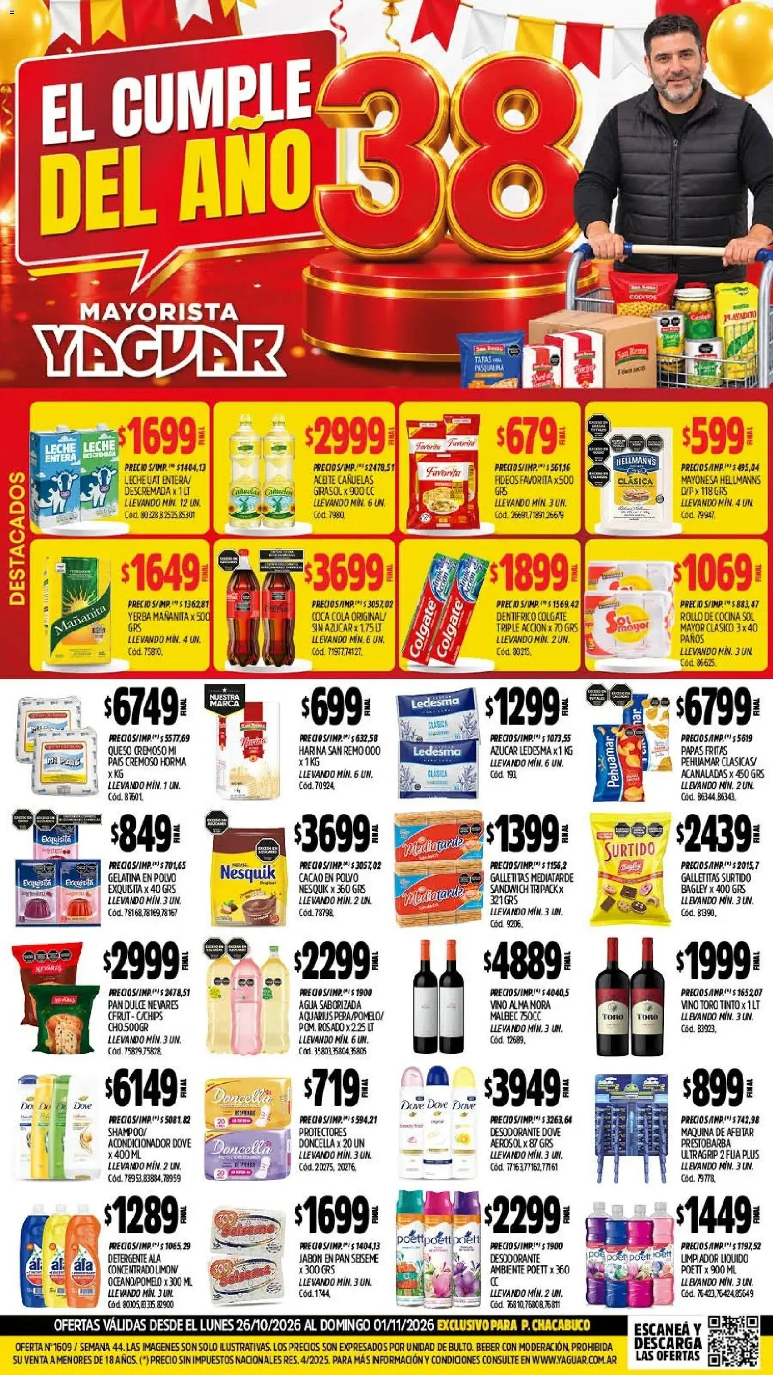 Yaguar - Oferta Semanal Parque Chacabuco │ válido desde el 26/10/2026 | Página: 1