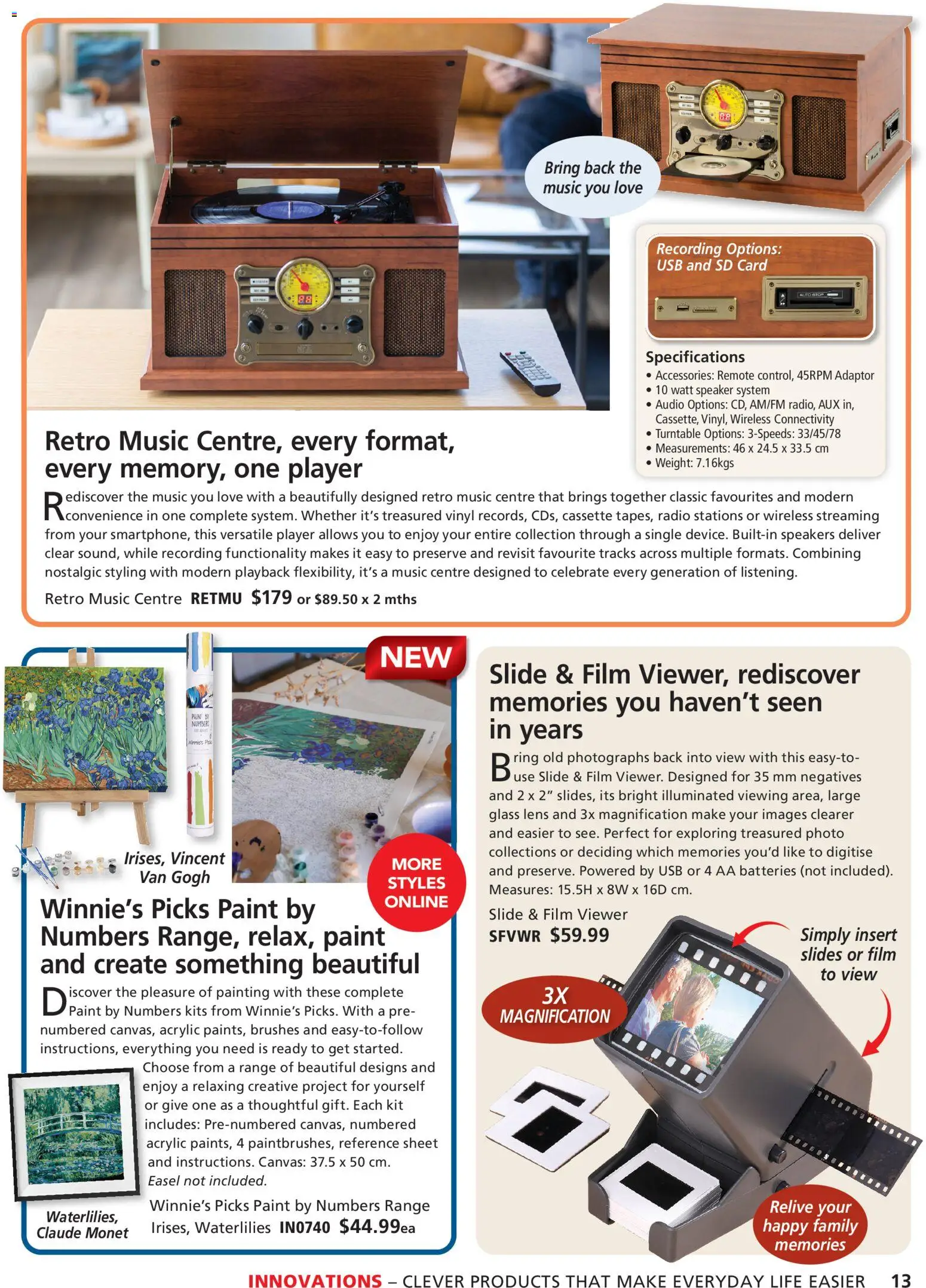 Innovations catalogue - valid from 21/09/2026 | Page: 12 | Products: Adaptor, Audio, Radio, Speaker