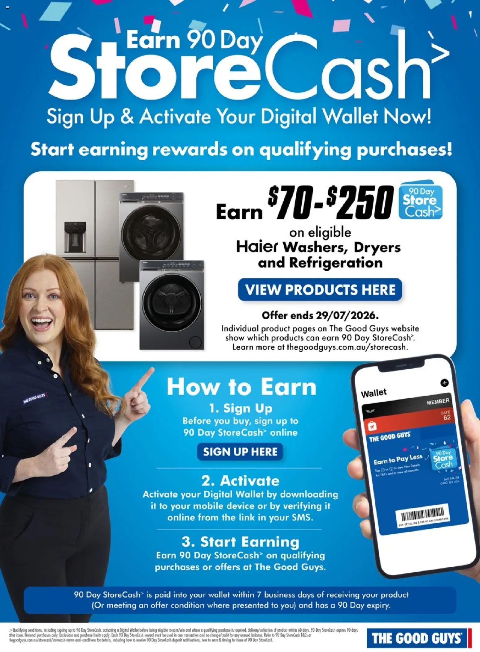 The Good Guys catalogue - valid from 22/07/2026 | Page: 3 | Products: Gate, Wallet, Digital, Mobile