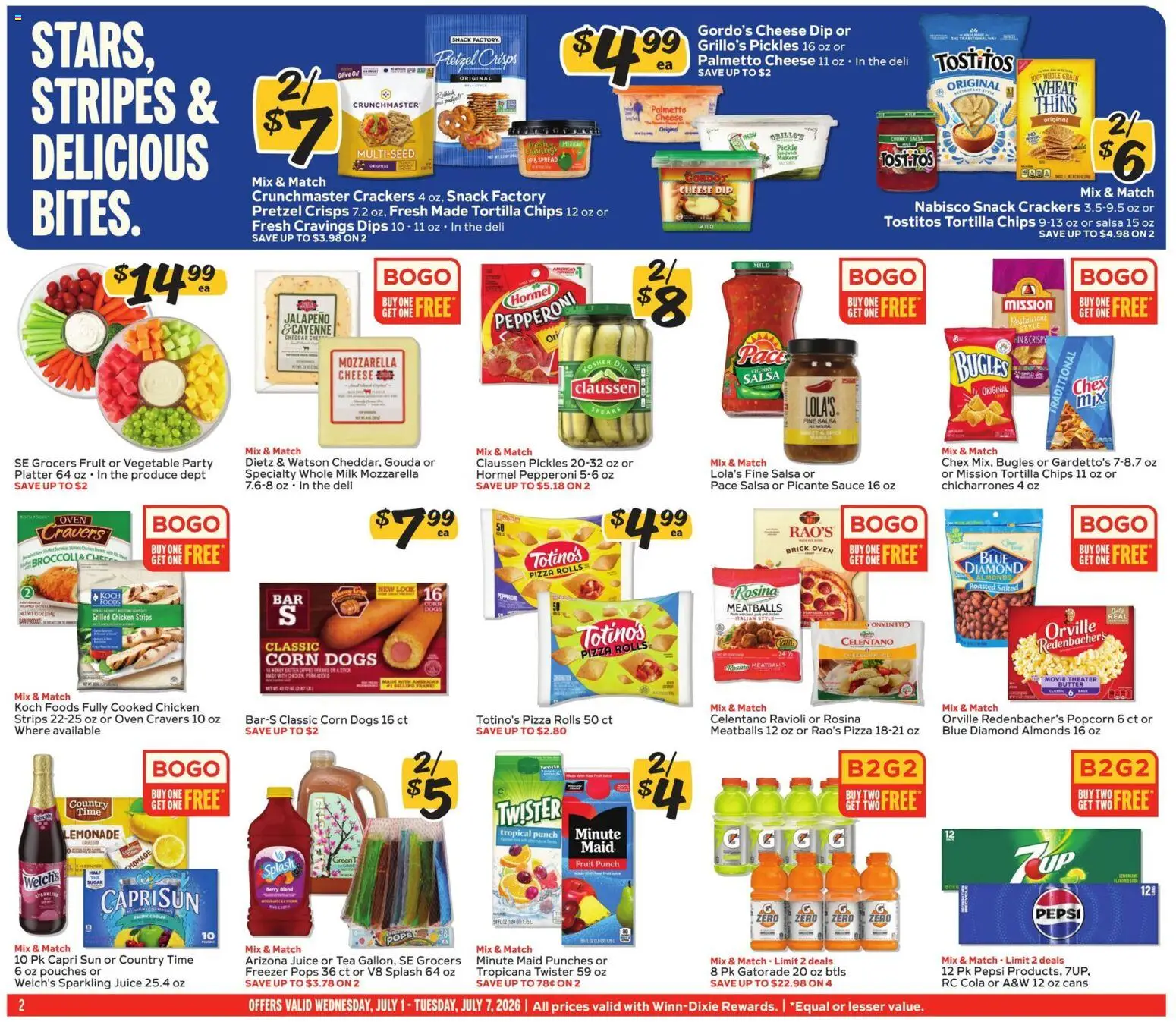 Winn Dixie Weekly Ad - valid from 07/01/2026 | Page: 2