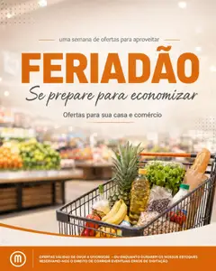 Mercadão Atacadista - Ofertas da semana - Pré-Visualização do folheto da loja Mercadão Atacadista, válido de 01/09/2026