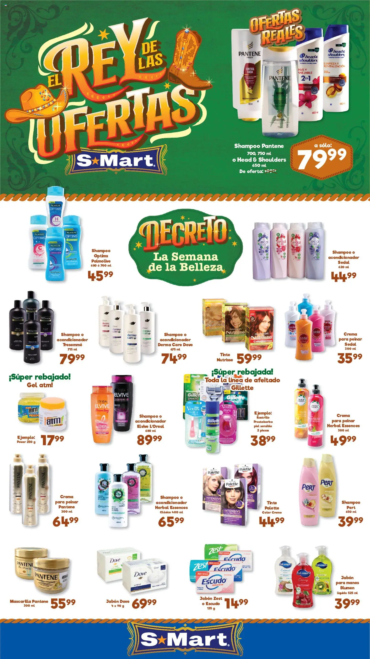 Nuevas ofertas de S-Mart válidas en toda la República Mexicana desde el 16.06.2026. ¡Encuentra las mejores ofertas en S-Mart folleto Ofertas de feria Monterrey! | Página: 1