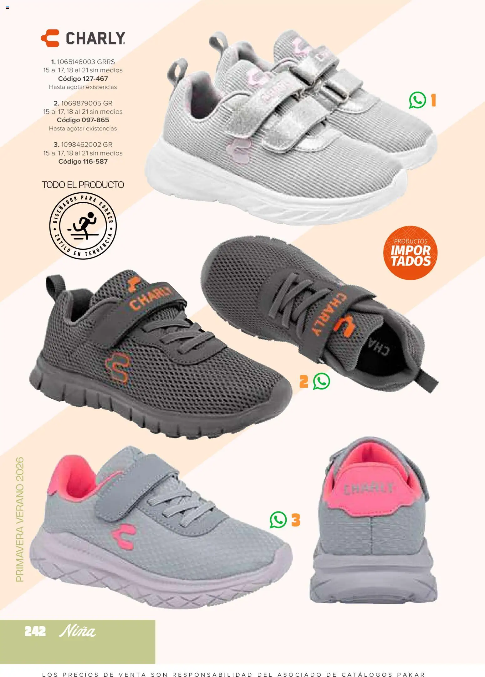 Nuevas ofertas de SC Pakar válidas en toda la República Mexicana desde el 30.01.2026. ¡Encuentra las mejores ofertas en SC Pakar catálogo Niña! | Página: 242