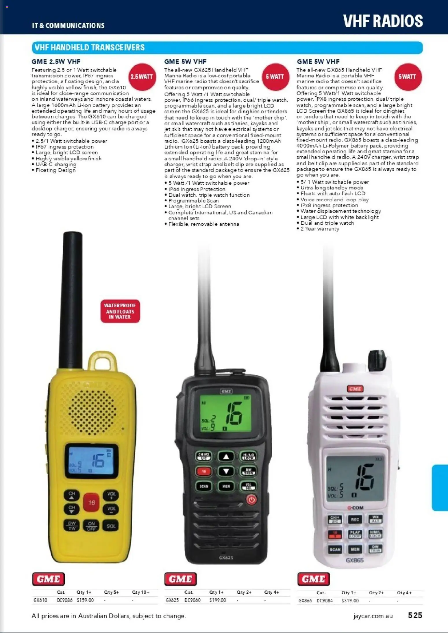 Jaycar catalogue - valid from 31/08/2026 | Page: 522 | Products: Water, Watch, Desktop, Screen