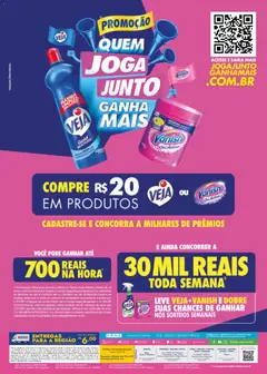 Supermercados Rondon ofertas Veja e Vanish - Pré-Visualização do folheto da loja Supermercados Rondon, válido de 17/06/2026 | Página: 2 | Produtos: Pera, Banco, Mesa, Vanish