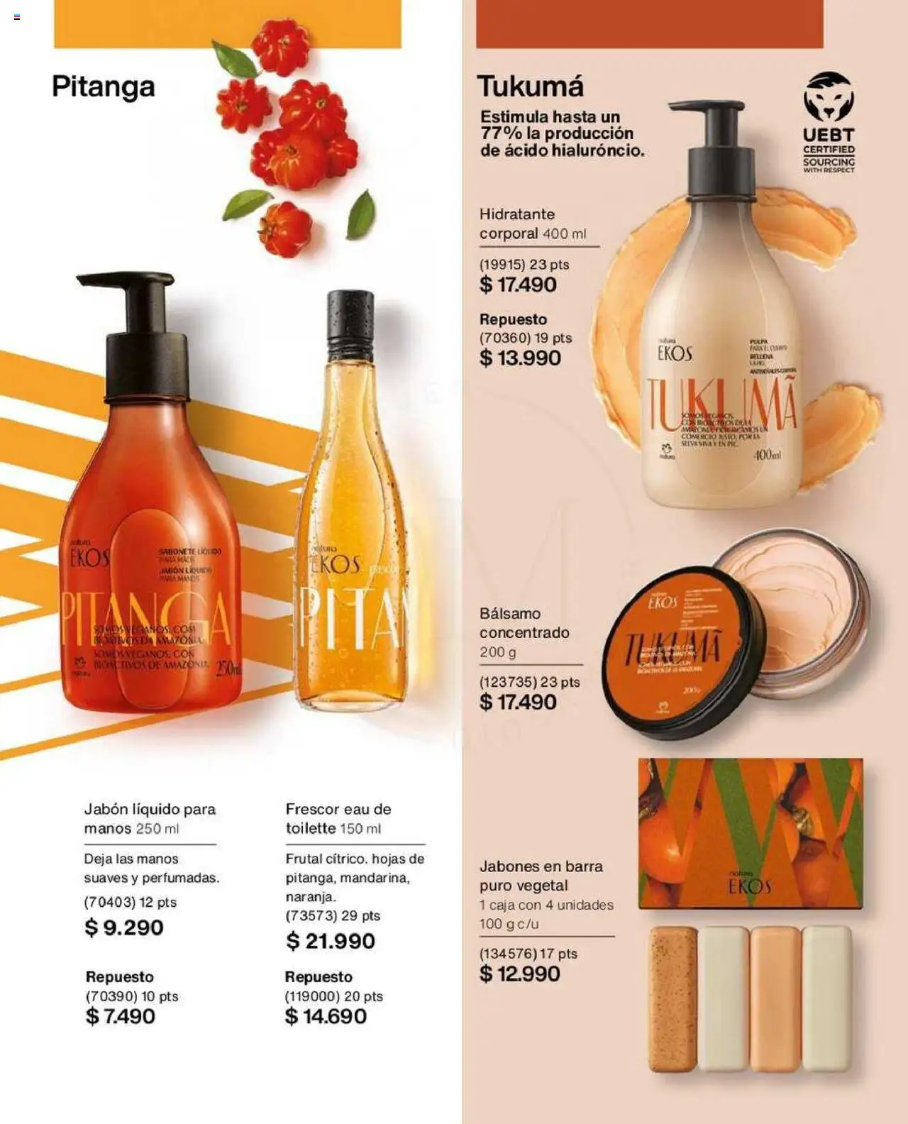 Natura catálogo │ válido desde el 26.06.2025 | Página: 95 | Productos: Bálsamo, Caja, Jabón, Jabón líquido