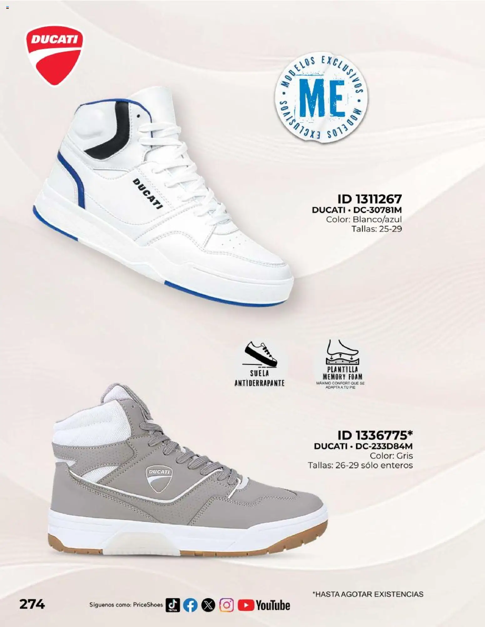 Nuevas ofertas de Price Shoes válidas en toda la República Mexicana desde el 01/10/2026. ¡Encuentra las mejores ofertas en Price Shoes catálogo Exclusivos! | Página: 274