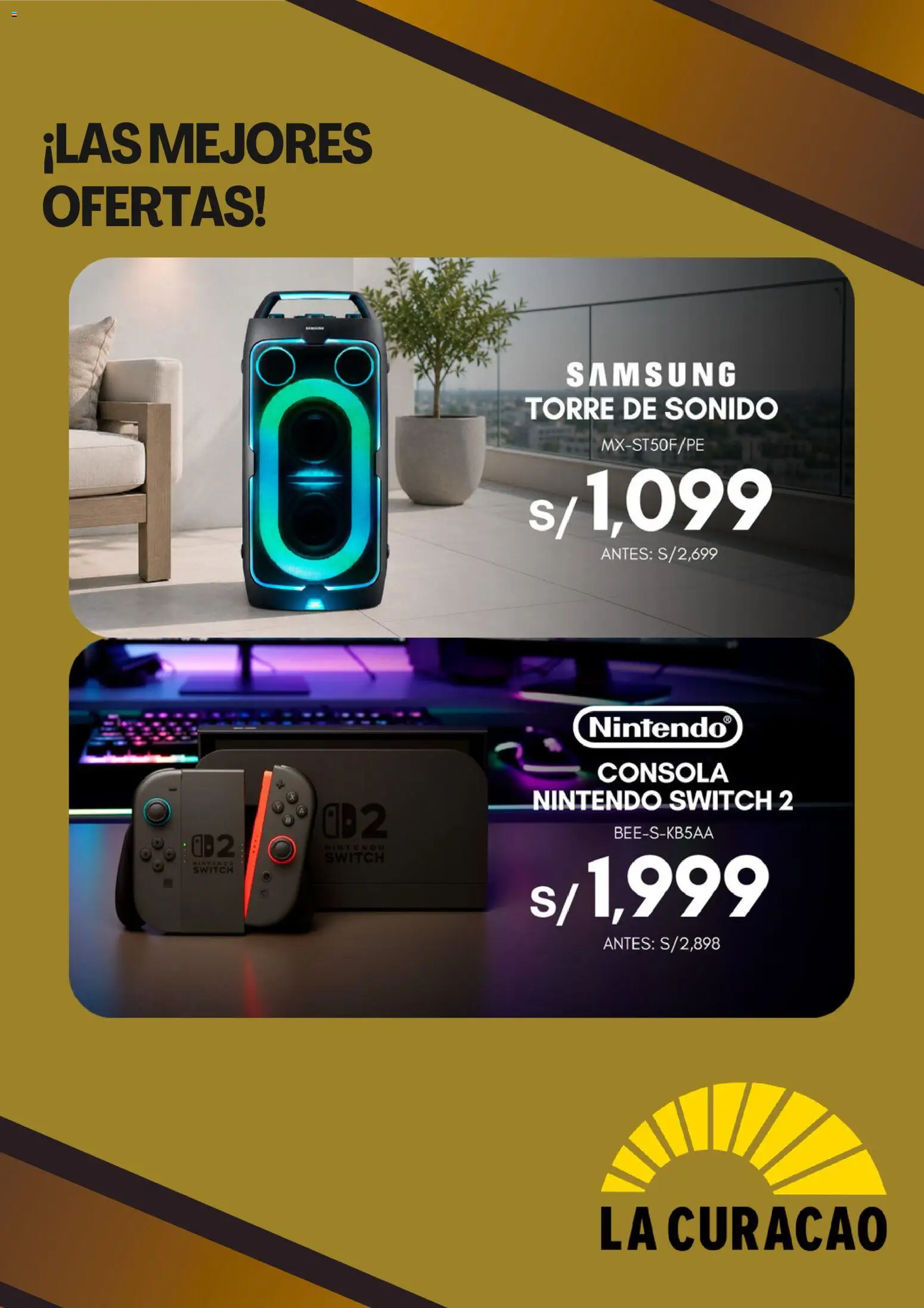 Catálogo La Curacao válido desde 10/08/2026 | Página: 6 | Productos: Nintendo Switch