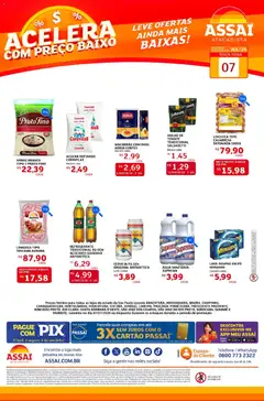 Assaí Atacadista ofertas - SP - Pré-Visualização do folheto da loja Assaí Atacadista, válido de 07/07/2026