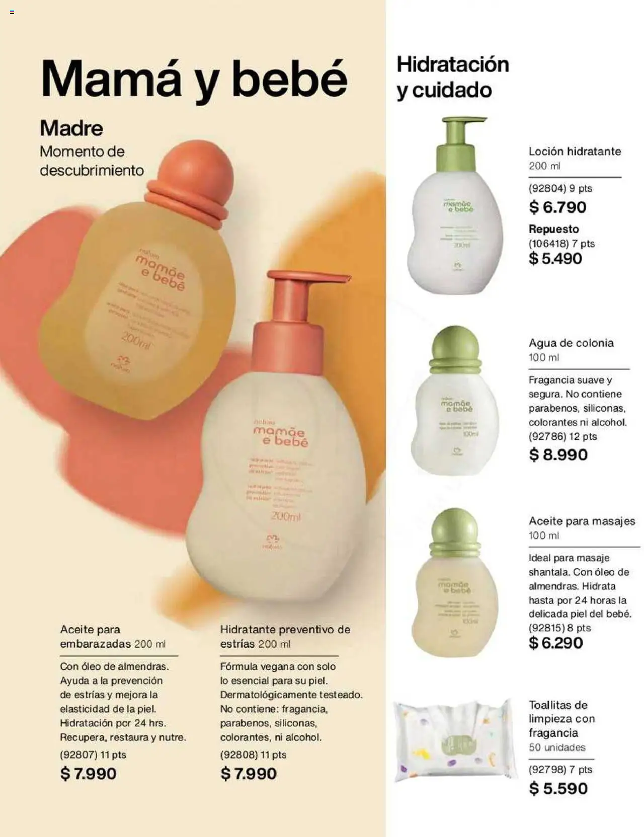 Natura catálogo │ válido desde el 26.06.2025 | Página: 141 | Productos: Loción, Agua, Fragancia, Aceite