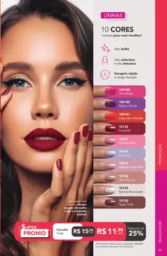 Jequiti - Revista 8/2026 - Pré-Visualização do folheto da loja Jequiti, válido de 02.06.2026 | Página: 55 | Produtos: Maquiagem, Batom, Fantasia