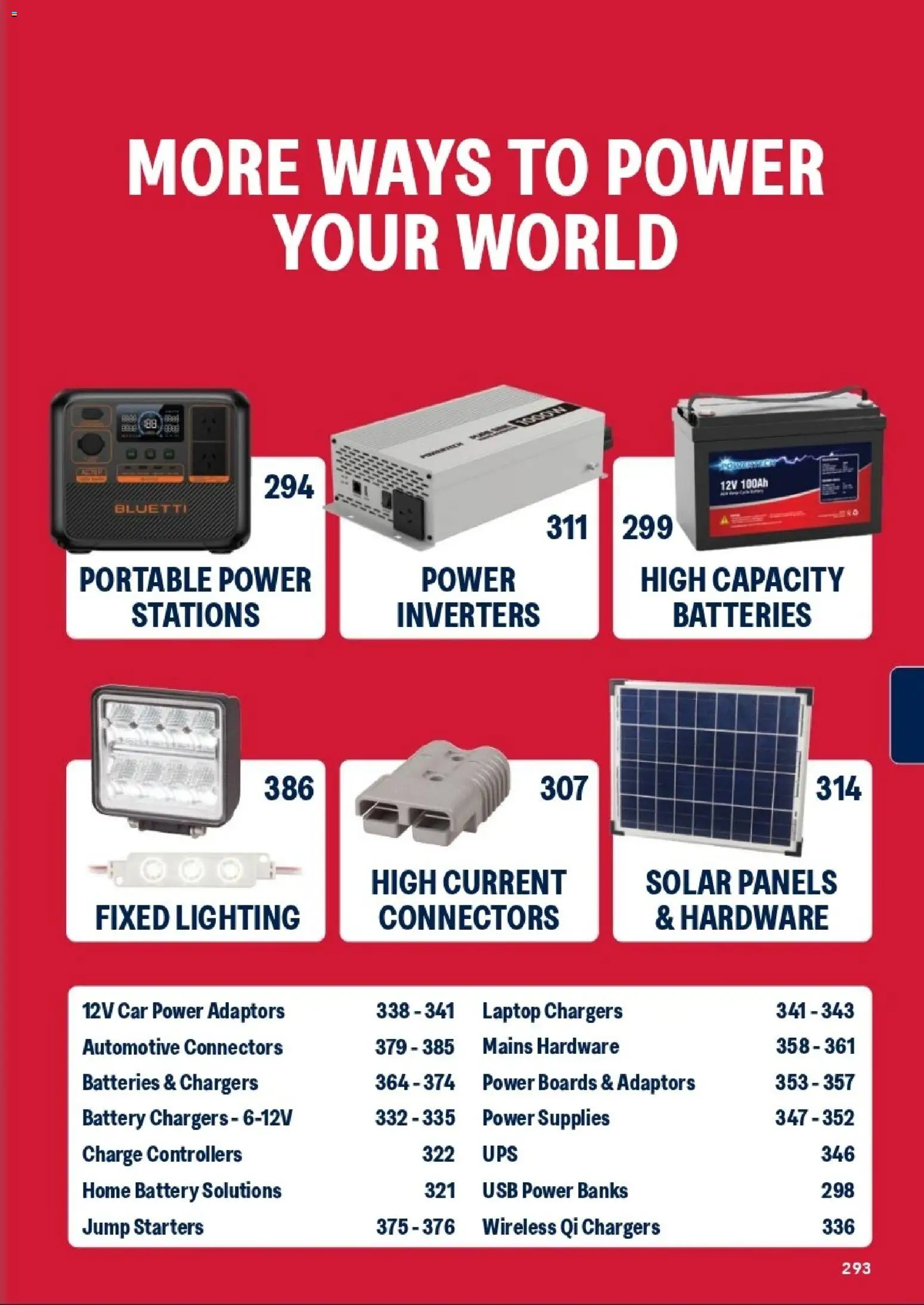 Jaycar catalogue - valid from 31/08/2026 | Page: 291 | Products: Battery, Batteries, Laptop, Portable